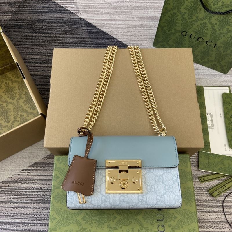 Gvc*1 padlock shoulder bags